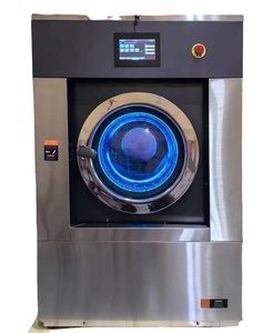 Lave-linge commercial en libre-service avec moteur 2000W et 380V, garantie 1 an pour les laveries, modèle à monnayeur - Product Image 1