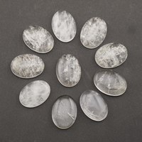 Pierres précieuses colorées en jade, améthyste et jaunes ovales pour la décoration intérieure – Cristaux de guérison naturels – Vente chaude