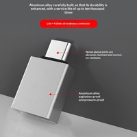 Adaptador USB-C 3.0 OTG de Alta Velocidad 5G, Convertidor Tipo-C/USB-A para Teléfono, Unidad Flash USB, Lector de Tarjetas de Memoria