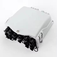 Divisor óptico preconectado 16 Nap Caja de terminales de fibra óptica FTTH de 16 puertos con conector SC para uso en red de fibra