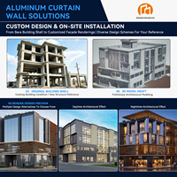 Panneau de mur rideau en aluminium perforé ignifuge personnalisé pour les façades de bâtiments de centres commerciaux modernes