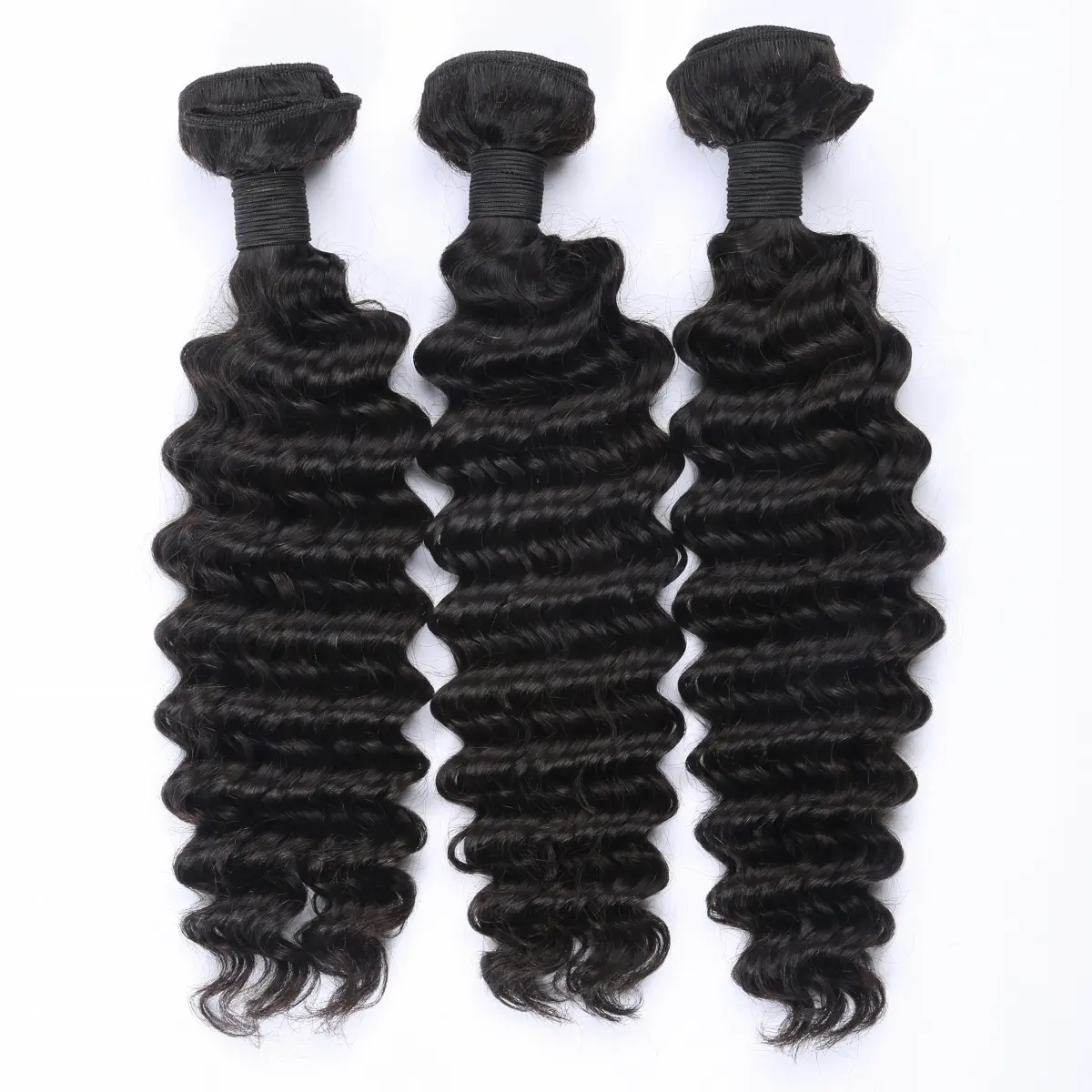 Top Quality Virgin Remy Human Hair Bundles Raw Mink Hair Wholesale Vendor List Bundles Deal Cuticle Aligned Deep Wave Bundles