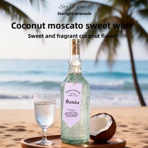 Vente en gros de <span class=keywords><strong>vin</strong></span> Moscato à la noix de coco en bouteille rétro |   <span class=keywords><strong>Vin</strong></span> Doux 10% Vol pour Mariages et Fêtes - Product Image 4