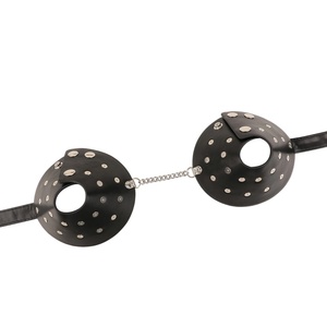 Cubrecuello de Cuero con Cadena para Estimulación de Senos, Masajeador de Busto, Juguete Erótico para Pezones, Herramientas Sexuales Fetiche para el Placer Femenino - Product Image 5