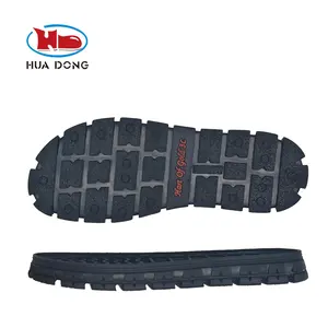 Suola esperto Huadong scarpa che fa forniture di fabbrica suole di sandalo in gomma per uomo SS22