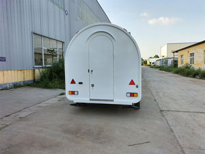 Chariot à hot-dogs blanc de 8ft x 6.6ft avec base d'évier de lavage des mains ensemble chariots à café de <span class=keywords><strong>table</strong></span> en acier inoxydable à vendre - Product Image 3