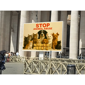 100inch 120 inch Full HD micro <span class=keywords><strong>LED</strong></span> bức tường video kỹ thuật số biển quảng cáo hiển thị quảng cáo ngoài trời bảng điều chỉnh màn hình <span class=keywords><strong>LED</strong></span> - Product Image 3