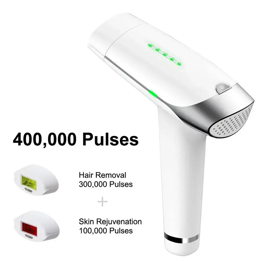 2023 A mini casa Handheld do cabelo 400000 epilator instantâneo do laser do ipl pulsou a remoção clara do cabelo do ipl