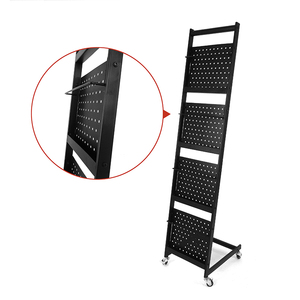 Présentoir de sol en métal perforé <span class=keywords><strong>2022</strong></span> à prix de gros – Support publicitaire pour présentoir de vente au détail - Product Image 3