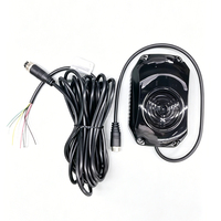 Radar d'angle mort étanche ADAS AHD avec alarme BSD et détection de piétons pour camion, MDVR, 12V CC, portée de contrôle 2M, garantie 1 an