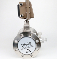 Medidor de Flujo de Turbina de Gas de Alta Precisión Modbus 4-20mA RS485 con Brida de Acero Inoxidable y Salida de Pulso para Gas Natural, Aire y Nitrógeno OEM
