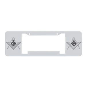 Wholesale New Style South America Peru License Plate Frame,<b>Plastic</b> License Plate Frame Supports Custom LOGO Processing - Product Image 4