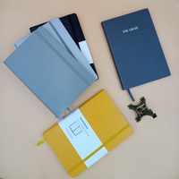 2025 Cahier à couverture rigide en cuir Pu pour voyageurs en relief A5 Couverture de cadeau à coudre de couleur personnalisée avec stylo bon marché 200 pages