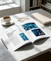 Impression de brochures, dépliants, magazines, affiches et catalogues vintage de haute qualité, personnalisés, en couleur, brillants, sur papier, pour la vente en gros
