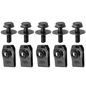 Vis de carrosserie M6, clips de pare-chocs, rivets de garde-boue pour Nissan Infiniti, pièces de rechange pour réparation, 35 pièces - Product Image 5