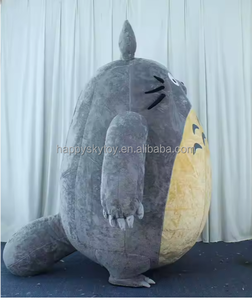 <span class=keywords><strong>Disfraz</strong></span> Inflable de <span class=keywords><strong>Totoro</strong></span>, Personaje de Dibujos Animados, Lindo y Duradero, para Adultos, para Fiestas de Baile, Eventos, Traje Inflable de <span class=keywords><strong>Totoro</strong></span> de 2.2m - Product Image 5