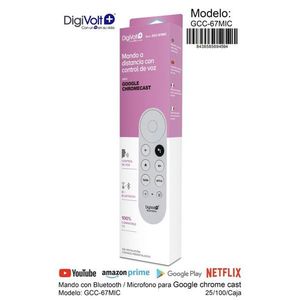 ดิจิวอลท์ แมนโด คอน บลูทูธ แอนด์ ไมโครโฟโน สำหรับกูเกิล โครมแคสท์ รุ่น Gcc 67mic - Product Image 3