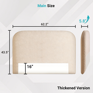 Tête <span class=keywords><strong>de</strong></span> <span class=keywords><strong>lit</strong></span> rembourrée en tissu pour enfants, enroulable et compressible, vente en gros - Product Image 1