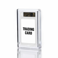 Boîte de protection en acrylique anti-UV pour cartes gradées Pokemon PSA CGC, boîte de protection magnétique 35PT pour cartes de sport, support de rangement pour cartes à collectionner