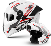 Casque Moto Ouvert Hommes et Femmes Toutes Saisons, Casque de Sécurité Hiver Chaud