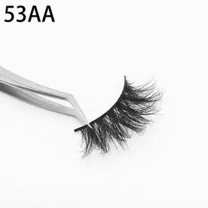 Wholesale 100% Fluffy High Quality False Certified Private Label Natural Bulk Mink Eyelash