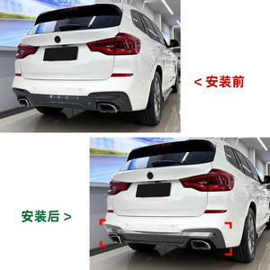 สปอยเลอร์หลัง Amp-Z ลายคาร์บอนไฟเบอร์ ผิวด้าน สำหรับ Bmw X3 G01 รุ่น M Sport ปี 2018-2021 สไตล์แต่ง - Product Image 4
