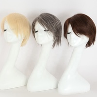 Perruques Courtes Pixie en Cheveux Humains Premium, Noires, Brunes, Blondes, Grises, Réalistes, avec Dentelle HD, Sans Colle, pour Femmes