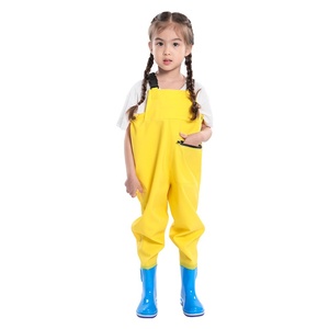 Pantalon de pêche et de jeux aquatiques intégral en PVC pour enfants, séchage rapide, respirant, imperméable, durable, chaud et coupe-vent - Product Image 5
