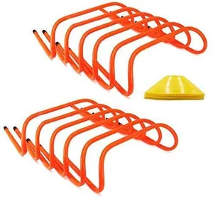 Hot Sale Wholesale Athletic Football Soccer Plastic Obstacle Training Equipment Agility Hurdles
