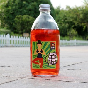 Botella de Vidrio de 350 ml y 500 ml para Brandy, Ginebra, Ron, <span class=keywords><strong>Mezcal</strong></span>, Café Frío y Otras Bebidas - Product Image 4