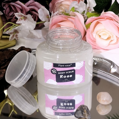 CALFLYN Exfoliating Scented Vitamin c Shea Rose Sugar Scrub Custom logo Body Scrub