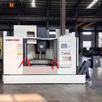 Centro de Mecanizado Vertical GSK de Servicio Medio VMC1265, Husillo BT40 12000rpm, Fresadora Automática, Guias Lineales de 3 Ejes, Un Eje
