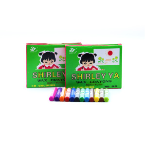 SHIRLEY YA 12 couleurs en gros enfants <span class=keywords><strong>bébé</strong></span> marquage coloré forme mignonne <span class=keywords><strong>cire</strong></span> d'abeille naturelle lavable crayons avec logo personnalisé - Product Image 2