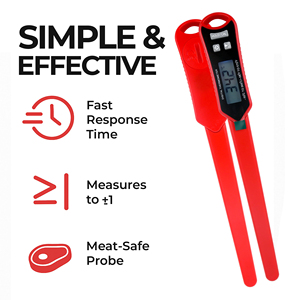 Custom logo Digital <b>Thermometer</b> Kitchen Milk Food <b>Thermometer</b> for Water, Fired Chicken, Meat - Product Image 3