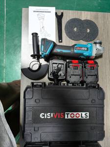 <span class=keywords><strong>Meuleuse</strong></span> d'angle sans fil 21V <span class=keywords><strong>125</strong></span> mm à moteur sans balais avec interrupteur à gâchette pour usage industriel et bricolage domestique – Offre Spéciale - Product Image 6
