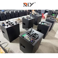 SRX718-P Caisson de basses actif simple de 18 pouces 1000W, haut-parleur actif haute puissance, système audio de qualité concert pour extérieur