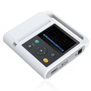 Moniteur ECG numérique portable à 12 dérivations, appareil de <span class=keywords><strong>cardiotocographie</strong></span>, ECG EKG numérique à 12 canaux, utilisation vétérinaire - Product Image 5