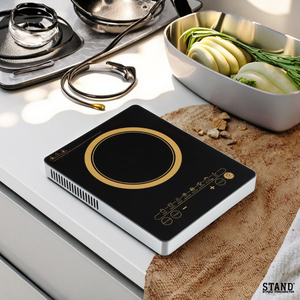 <b>Net</b> Red Explosions Square Induction Cooker Ready Single Burner Manual Operation Family Dinner Hot Pot Required High Temperature - Product Image 2