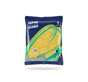 Palloncini in Lattice Super Globo a Forma di Mais 10 Pollici, Rosso Pastello, per Feste di Compleanno, Monouso - Product Image 1