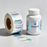 Étiquette autocollante holographique personnalisée, étiquette de sécurité holographique personnalisée, autocollant holographique 3D