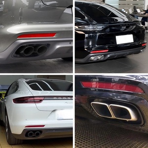 ท่อไอเสียสแตนเลส TYPY สำหรับ Porsche Panamera แบบสี่ช่อง พร้อมระบบไอเสีย GTS แบบสามชั้นสำหรับการปรับแต่งแบบสปอร์ต - Product Image 4