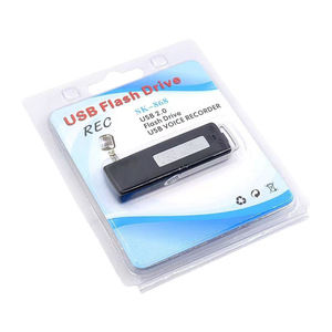 เครื่องบันทึกเสียง USB รุ่น SK868 ความจุ 4G 8G 16GB แฟลชไดรฟ์ พร้อมระบบตัดเสียงรบกวน เครื่องเล่นเสียงดิจิตอล - Product Image 4