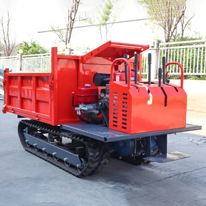 Bán chạy nhất Crawler Dumper xe tải Orchard tất cả các địa hình theo dõi tự dỡ tàu sân bay 2ton hiệu quả cao Dump Transporter - Product Image 3