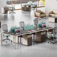 Nouveau design de poste de travail cloison modulaire mobilier de bureau ensemble de bureau postes de travail de bureau