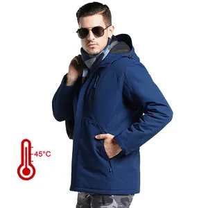 Men Ski jacket outdoor Waterproof Winter Heated Clothes Ski Jacket Mens Sport 3 In One Jacket Ski jaket Mens