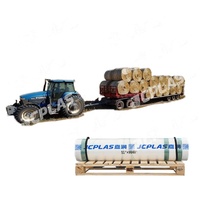 Pabrik Grosir Plastik Putih dan Hijau 100% HDPE Jerami Bale Net Wrap untuk Pertanian Baling dengan Harga Kompetitif