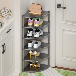 Hot bán trên các cửa giá giày cho tủ quần áo miễn phí Venus 10 Tier Giày giá giày Tủ lưu trữ giá với cửa ra vào - Product Image 3