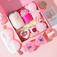 Set de Regalo de Spa Rosa para Mujer, Regalos para Toda Ocasión, Recuerdos de Boda, Navidad, San Valentín, Cumpleaños, Kit de Baño