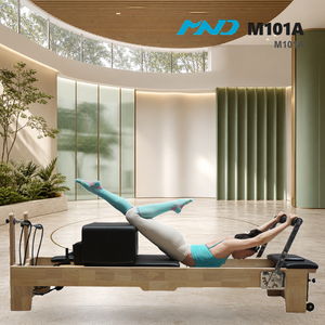 Cama de Pilates de Madera de Caucho de Alta Demanda para Entrenamiento de Core, Equipo de Gimnasio, Fitness MND M101A (10) – Equipo Profesional de Pilates - Product Image 1