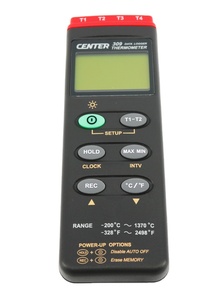 Termómetro Digital Portátil CENTER-309 (Tipo K/Cuatro Canales/Registrador de Datos/Interfaz para PC) CENTER309, <span class=keywords><strong>Precio</strong></span> de Fábrica - Product Image 3